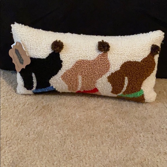 mud pie dog pillow